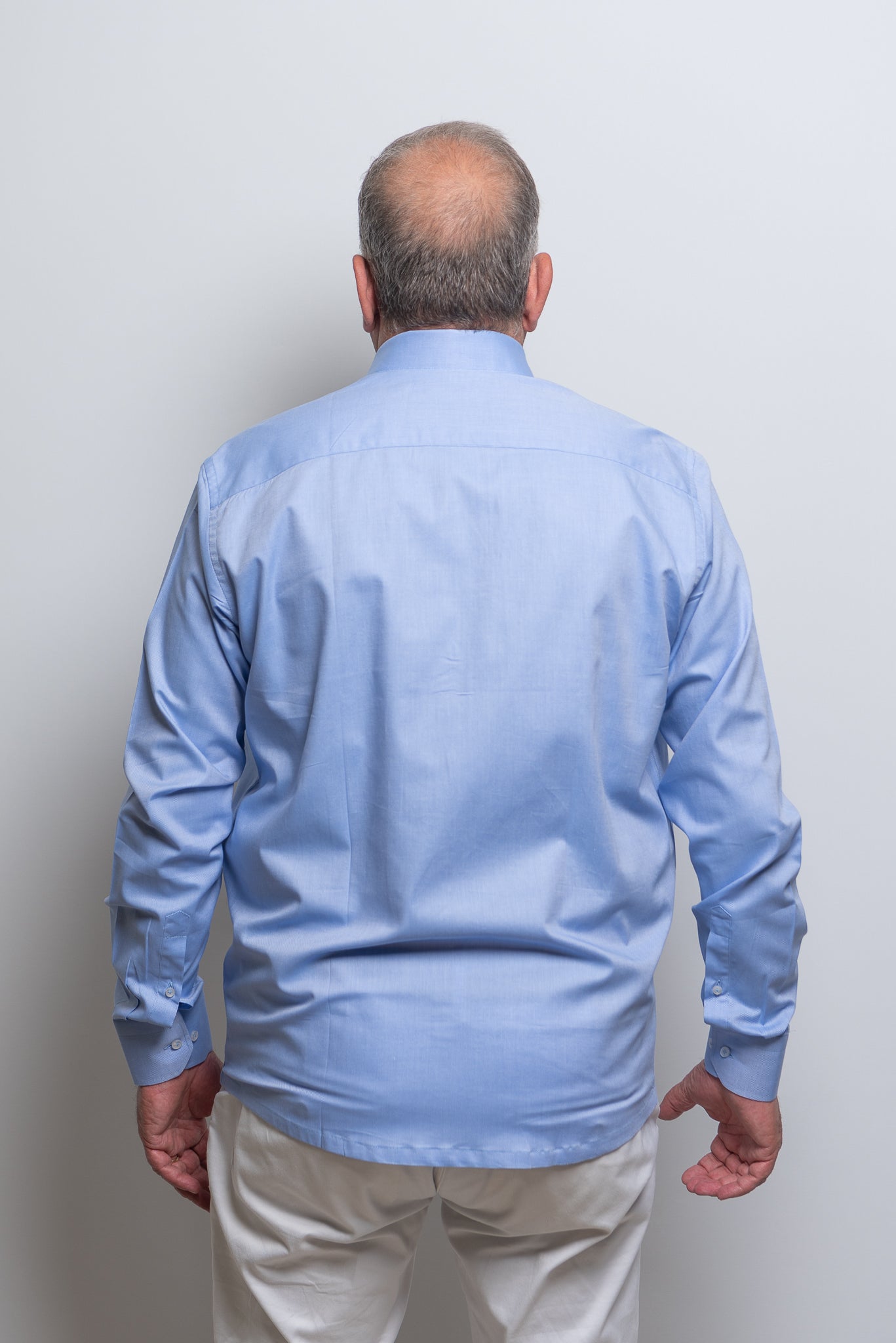 Camicia Azzurro puntinata Ratòn